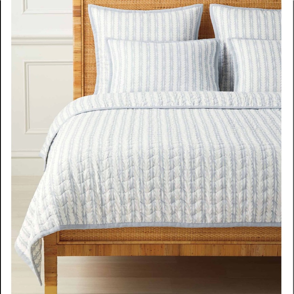 Serena and Lily Oceana Quilt Coastal Blue sz Queen